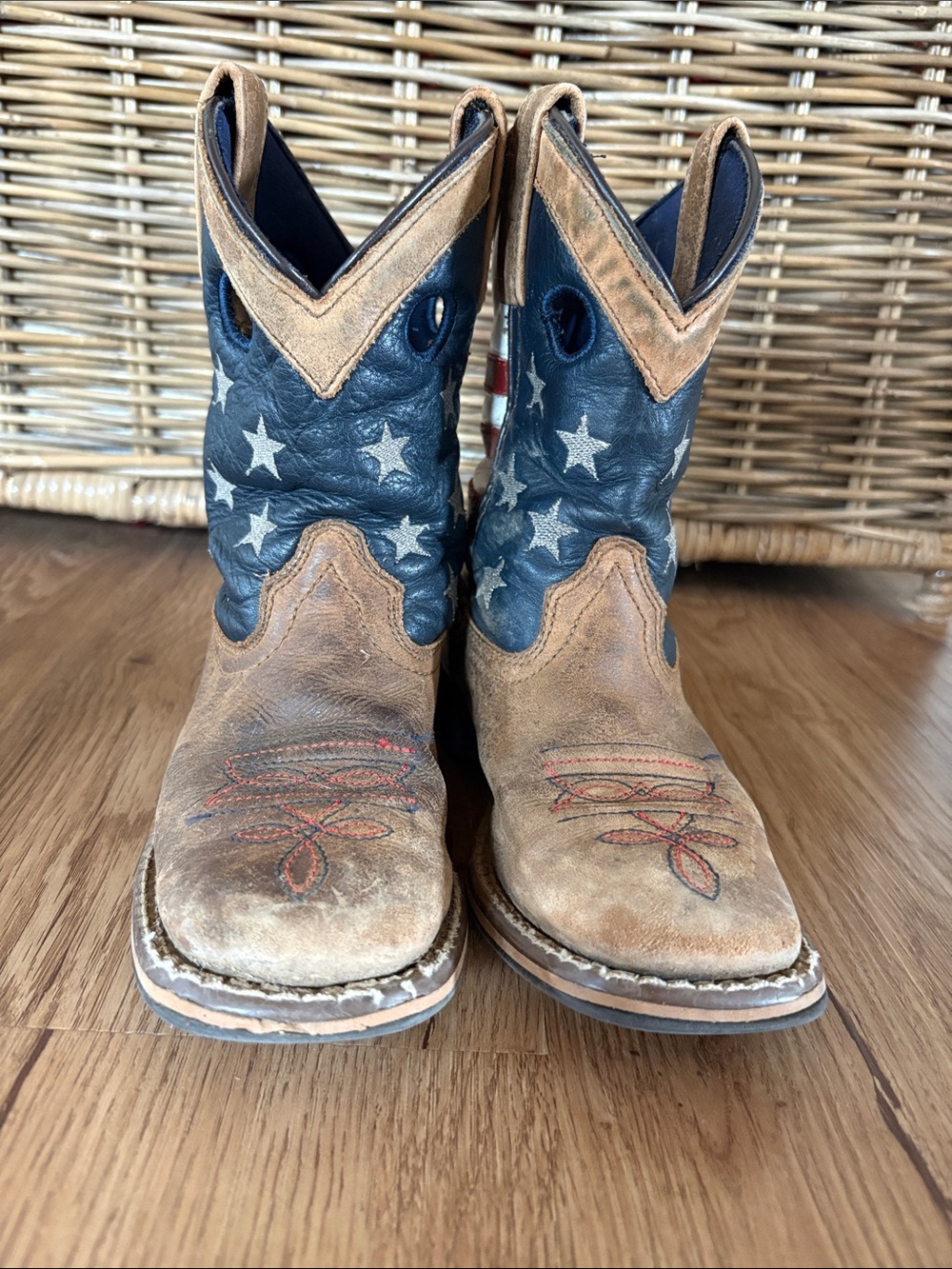 Cody James American flag cowboy boots